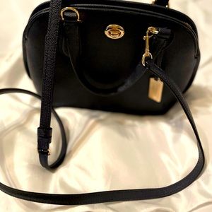 Navy Coach purse